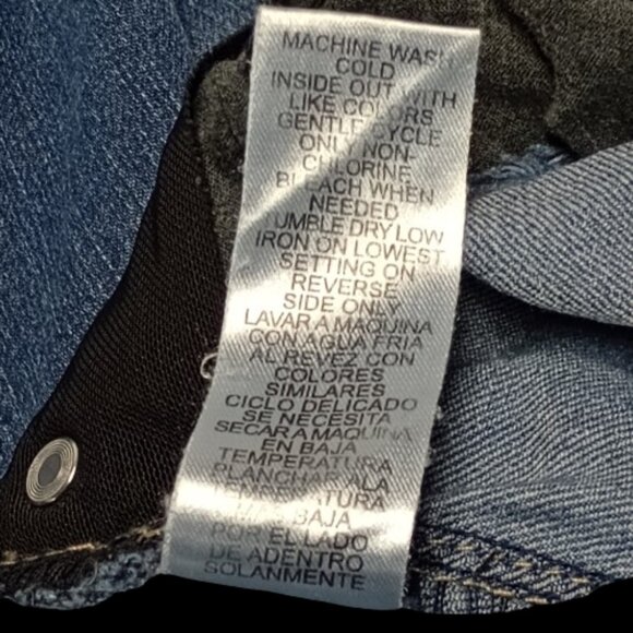 Women's Democracy Ab Technology Straight-Leg Jeans – Size 12 Style B1293XXFX - Picture 7 of 7